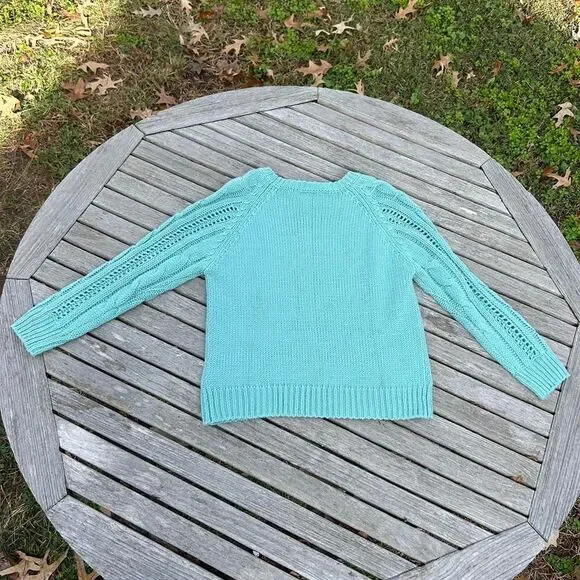 Naf naf blue lightweight sweater size small - Picture 7 of 8